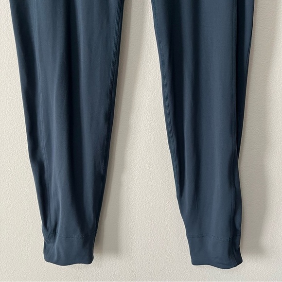 Lululemon Women's Size 4 Run Rulu Run Track Pant Navy Blue W5ARPS Zip Pockets - Picture 5 of 10